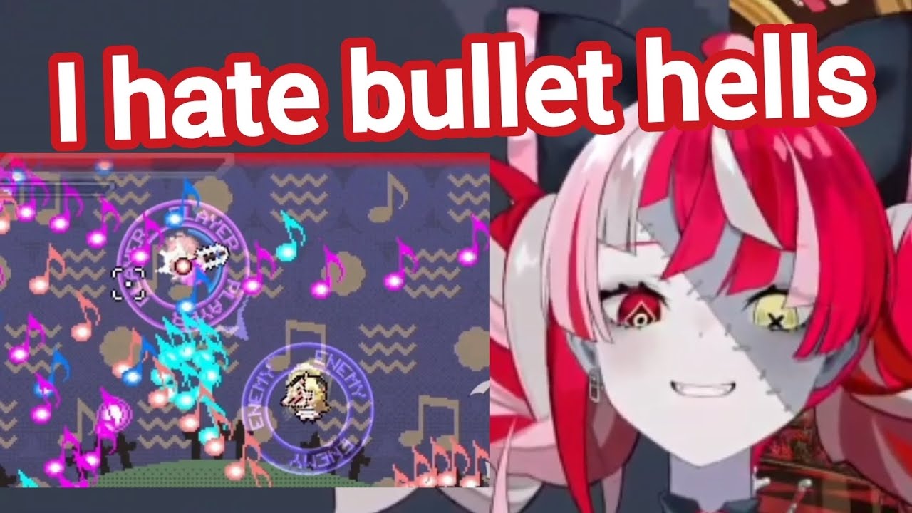 Ollie tries her first bullet hell