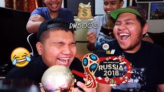 RM5,000 : FIFA 18 WORLD CUP TOURNAMENT! (MALAYSIA)