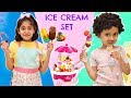 Kids Pretend Play ICE CREAM Selling | Toystars