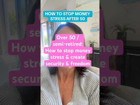 How to stop money stress and start living free after 50 #over50 - YouTube