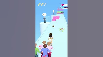 Makeover Run All Levels Android,iOS Gameplay Level #858 #shorts