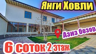 Шахар марказида Янги ховли сотилади 2 этаж 6 соток 8та хонадан иборат кириб яшаш керак