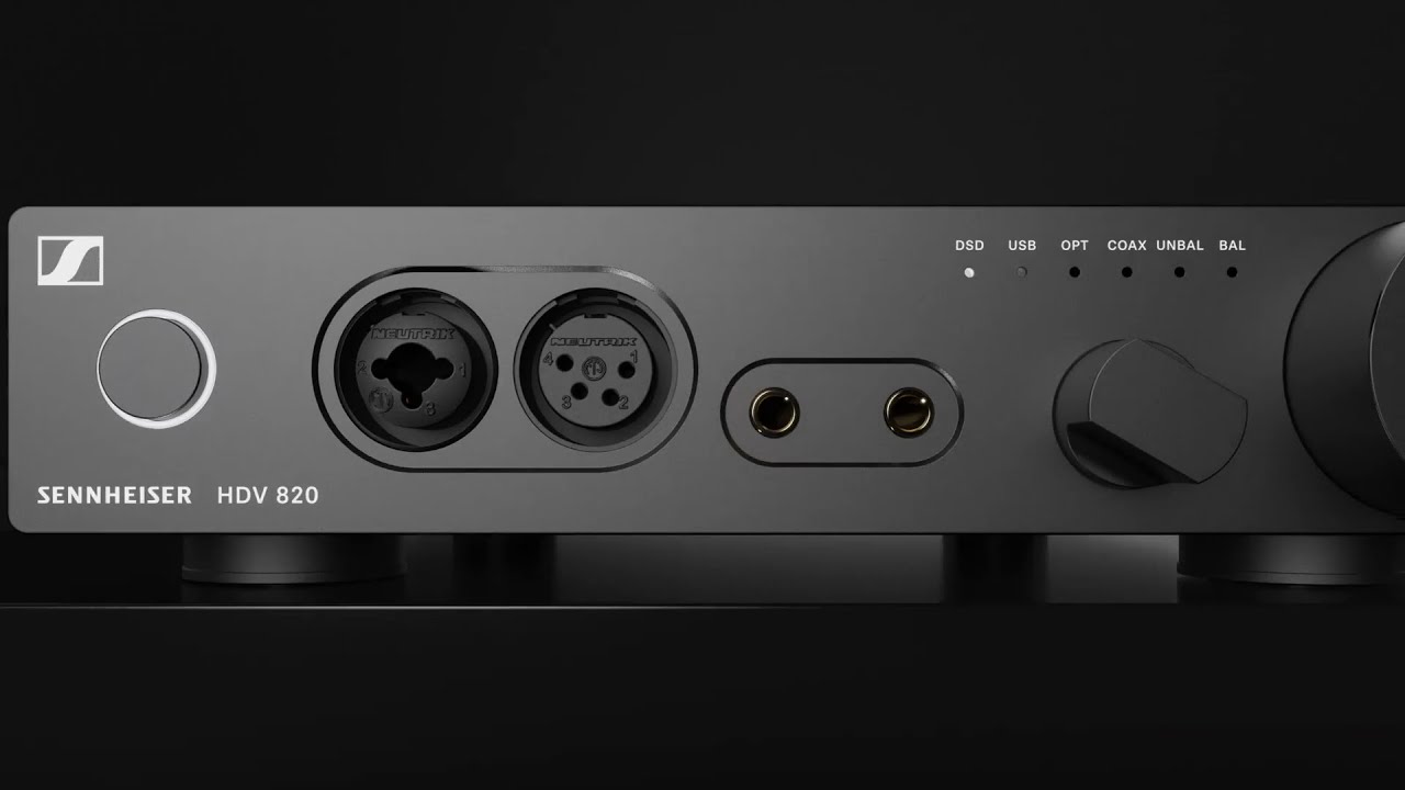 Sennheiser HDV 820 Audio Amplifier - Introducing - YouTube