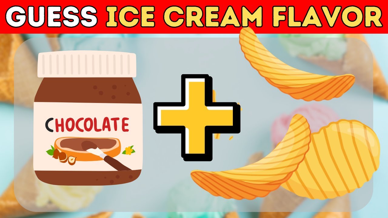 Guess The ICE CREAM FLAVOUR By Emoji 🍦 Food Emoji Quiz
