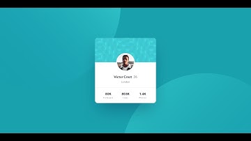 Profile card component | Frontend Mentor Challenge using #html and #css