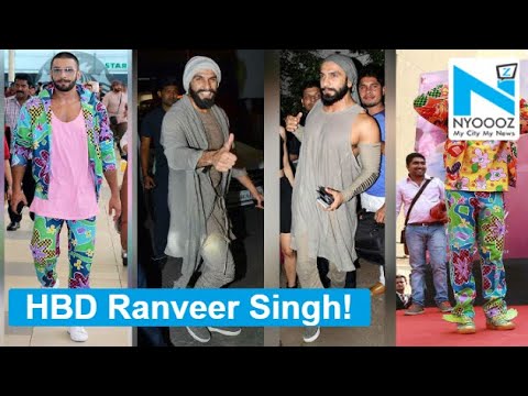 english news today live Happy Birthday Ranveer Singh: Top 10 quirky looks of the actor