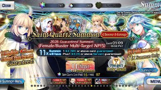 Fate/Grand Order 2026 Guaranteed Summon (Female/Buster Multi-Target NP/5) Summon