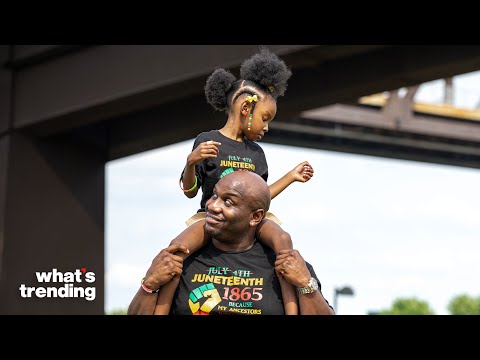 How Lizzo, Pharrell, And More Celebrate Juneteeth | What's Trending Explained