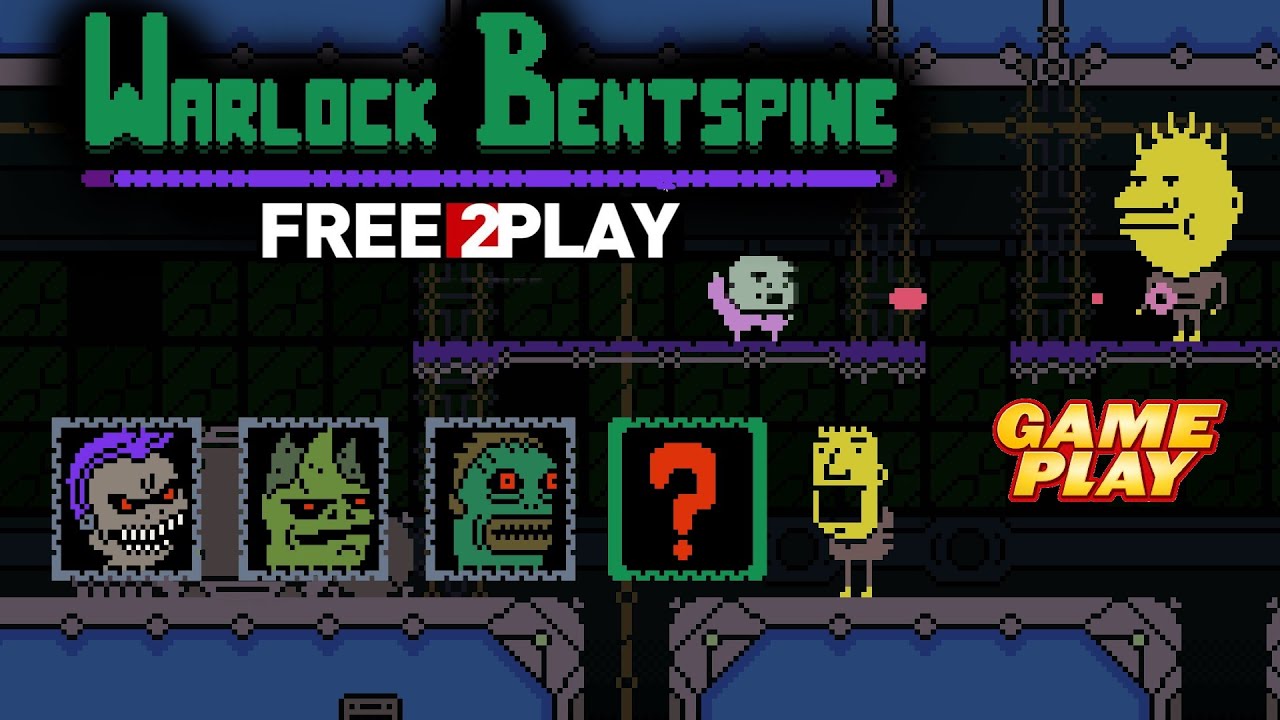 Warlock Bentspine - Toilet Edition ★ Gameplay ★ PC Steam [ Free to Play ] Game 2020 ★ HD 1080p60FPS