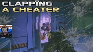 Clapping a Cheater - Labs PVP - Escape From Tarkov