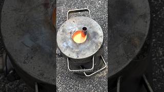 Diy scrap copper melting #diy #copper #melting