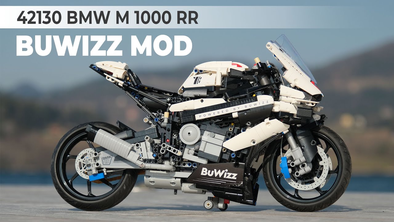 Motorized LEGO® Technic™ 42130 BMW M 1000 RR - Is it stable enough to drive  on its own? 