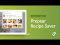 Prepear Recipe Saver chrome extension