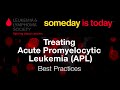 Treating Acute Promyelocytic Leukemia (APL)