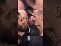 Muitas palavras trocadas na encarada entre Islam Makhachev e Ian Machado Garry! 👀 #UFC330