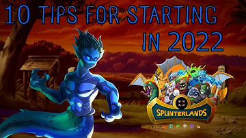 10 Tips for Starting Splinterlands in 2022, a beginner