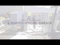 Special Custom Designed L Shaped Concrete Garage Build Special Custom Designed L Shaped Concrete Garage Build