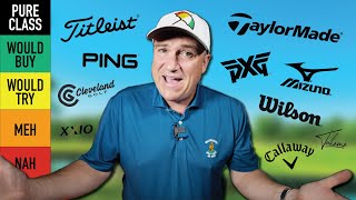 Ranking Golf Brands 2023 -  I'VE CHANGED MY MIND!