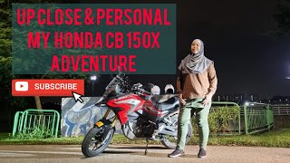 Up Close & Personal Honda CB150X Adventure