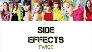 how would twice sing Side Effects from skz.