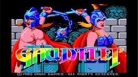 Gauntlet Review for the Amstrad CPC by John Gage