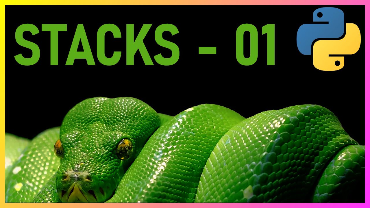 Stacks - Introduction, Python Implementation - YouTube