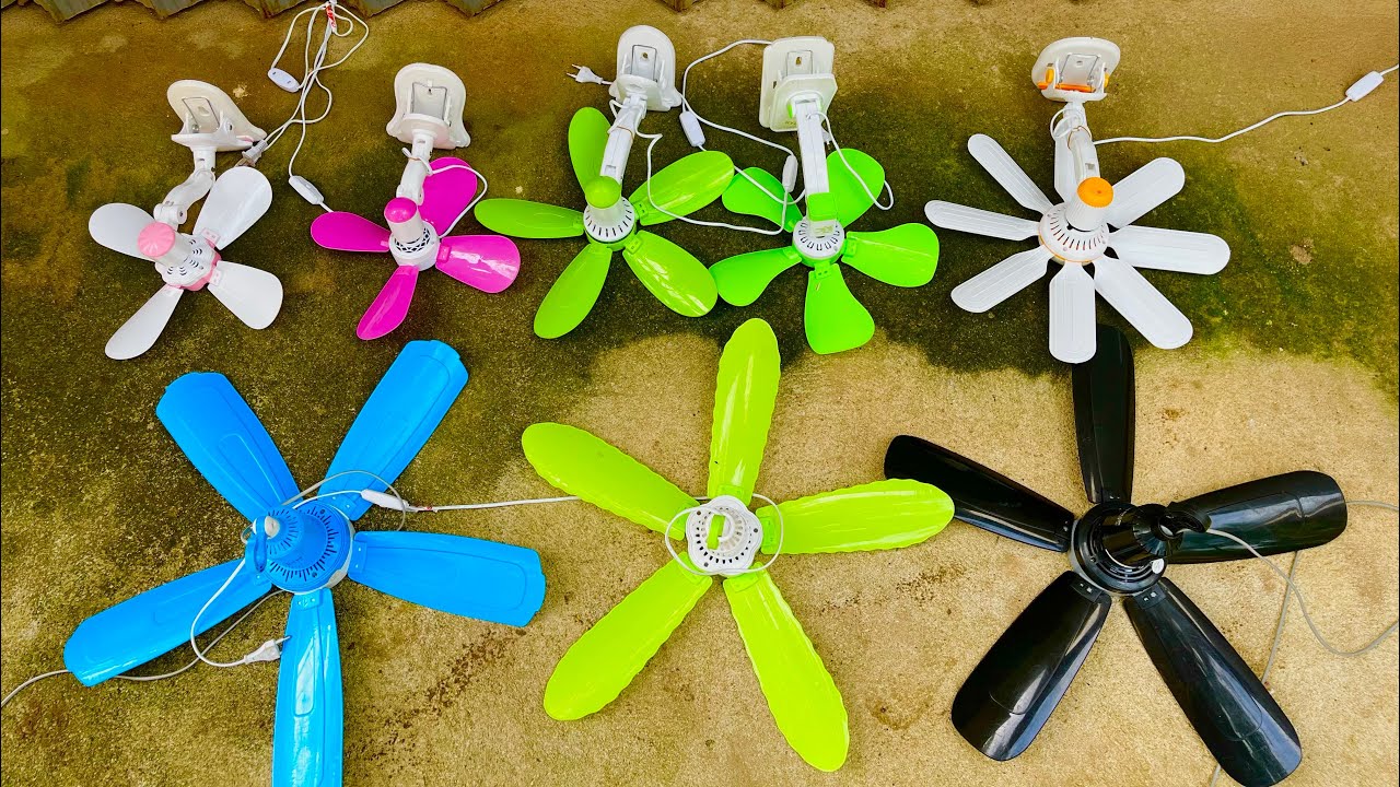 Koleksi kipas angin gantung dan jepit