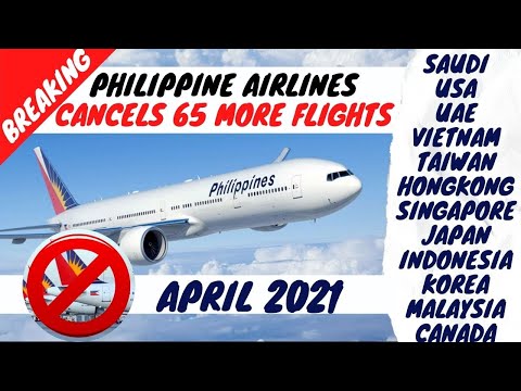 🛑JUST IN: 65 MORE PAL FLIGHTS CANCELLED ON APRIL | CONTACT PAL HOTLINE (02) (+632) 8855-8888