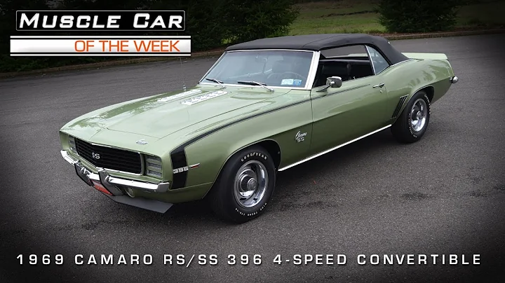1969 Camaro RS/SS396 Convertible Muscle Car Of The Week Video #34