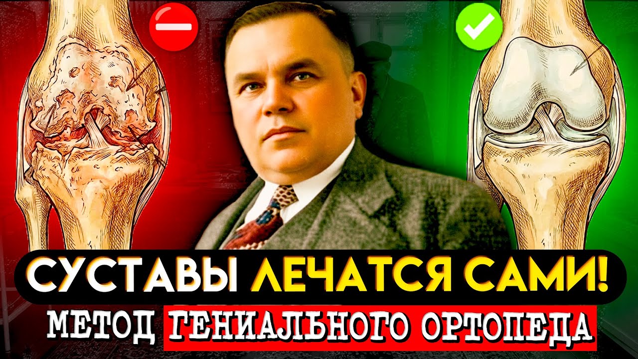 ВОЗБУДИ КРОВЬ ВОТ ТАК И Суставы Не Будут Болеть до 100 лет!  Метод Ортопеда Михаила Ситенко