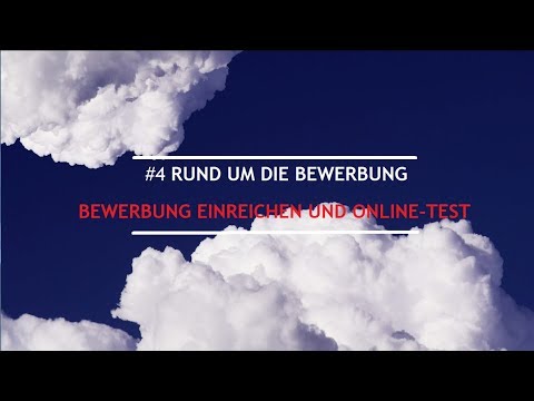 Bewerbung einreichen und Online-Test!