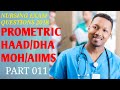 NURSING PROMETRIC|HAAD|DHA QUESTIONS AND ANSWERS NCLEX|AIIMS EXAM MODEL CARDIOVASCULAR SYSTEM #011