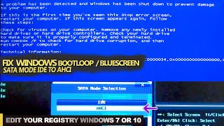 storahci error on boot only storahci error on boot only