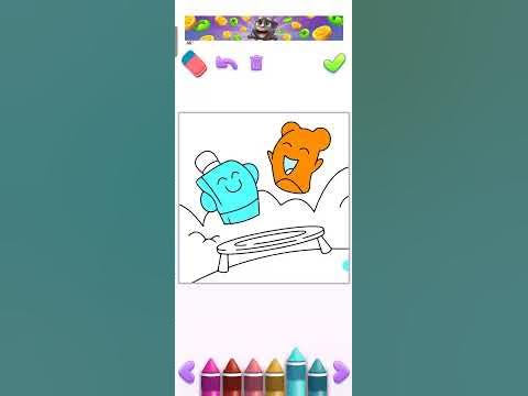 разукраска и песня - YouTube