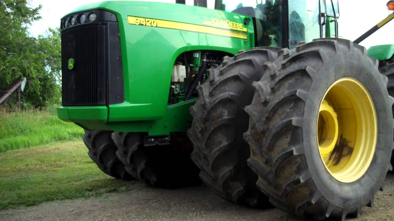 Maple Ridge Farms John Deere 9420 Tractor April 5, 2014 Mack Auction