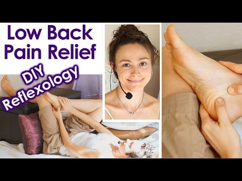 Self Foot Massage Reflexology For Low Back Pain Techniques, How To Massage Feet