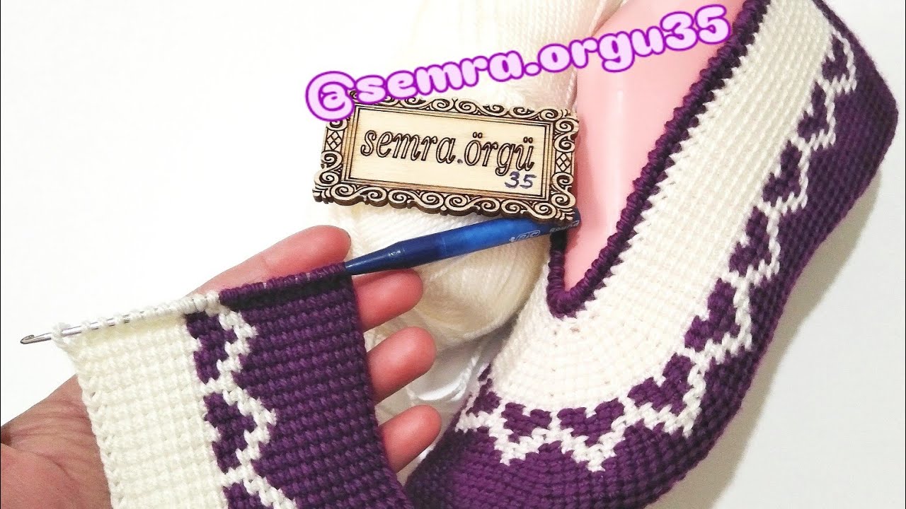 Çeyizlik patik ✔️ yeni tasarım ✔️  İLKNUR model @Semraorgu