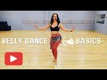 Belly dance basics 4 moves 1 combination for beginners  belly motions with portia bellydance