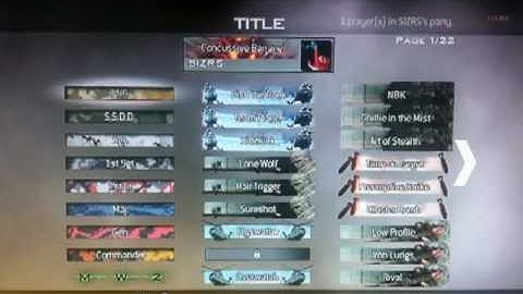 MW2 Callsigns and Emblems