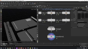 Houdini Sci Fi Panel Generator | Part 1 | Modeling the Panel