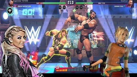 WWE Undefeated WrestleMania Andrew McIntyre Vs Adam Cole Fight match #wwematch  Qaim Fit Fat gaming