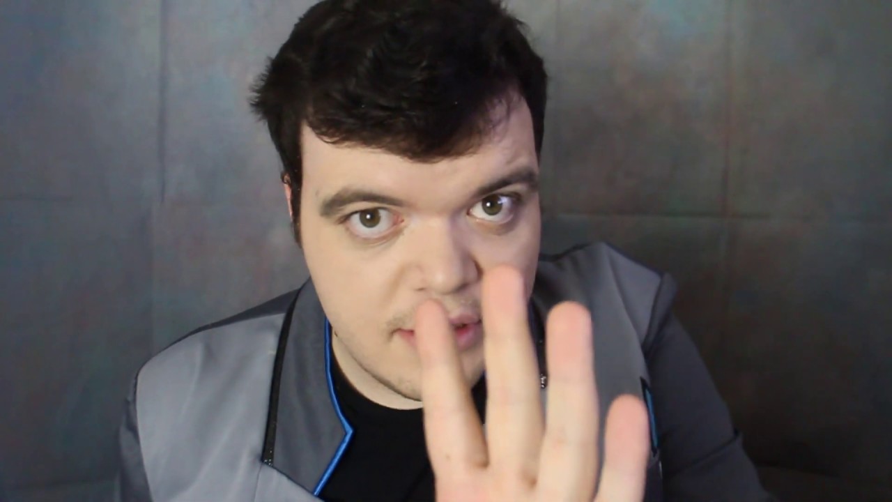 ASMR | CONNOR HELPS INJURED ANDROID | DETROIT BECOME HUMAN | PERSONAL ...