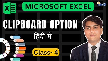 Advance Excel Class- 4 | M.S Excel Clipboard Option | Excel Complete Course