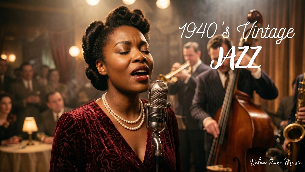 Vintage 1940s Jazz, Swing & Elegant 1940年代 ヴィンテージ・ジャズ