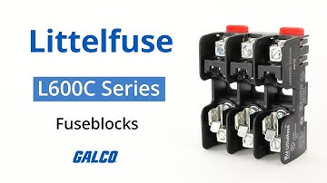 Littelfuse L600C Series Fuseblocks