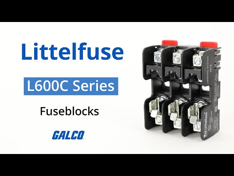 Littelfuse L600C શ્રેણી Fuseblocks