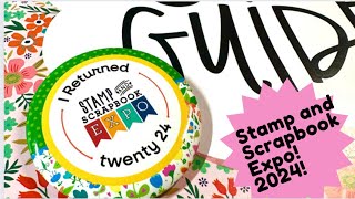 RUN! THE 2024 STAMP AND SCRAPBOOK EXPO IN IRVING TEXAS IS HERE! IT WAS SO FUN!#scrapbookexpo