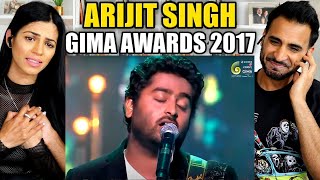 ARIJIT SINGH LIVE at GIMA Awards 2017 REACTION!!