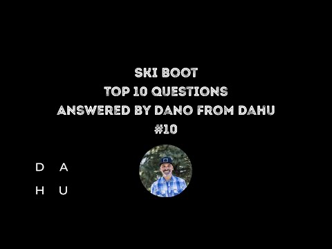DAHU Presents: Dano Bruno Answers Your Ski Boot Questions: #10 What's the best Apré Ski Boot?