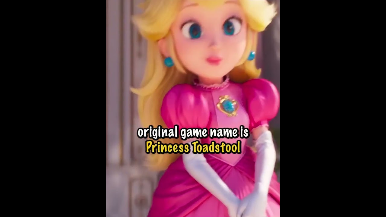 Princess Peach is ToadStool in Super Mario Bros ...